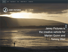 Tablet Screenshot of janeypictures.com